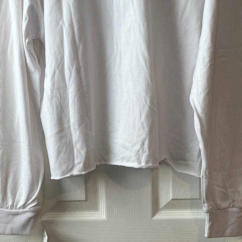 WEAR Erin Andrews Prime All In Tee Womens XL White NEW Graphic Long Sleeve - Picture 8 of 14
